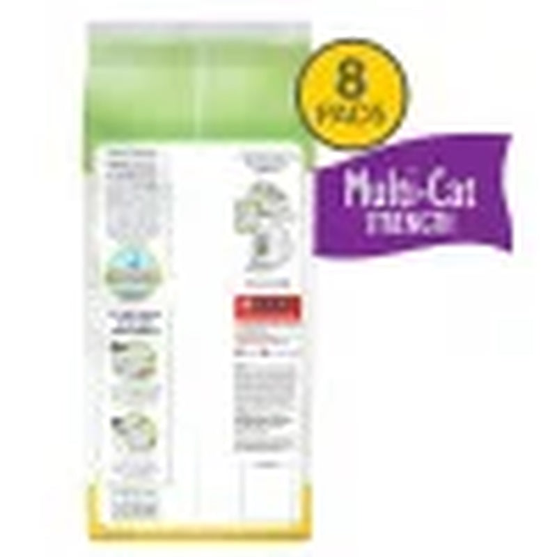 (6 Pack) Purina Breeze Absorbent Cat Litter Pads, Multi Strength, Odor Control, Refills, 8 Ct. Bag
