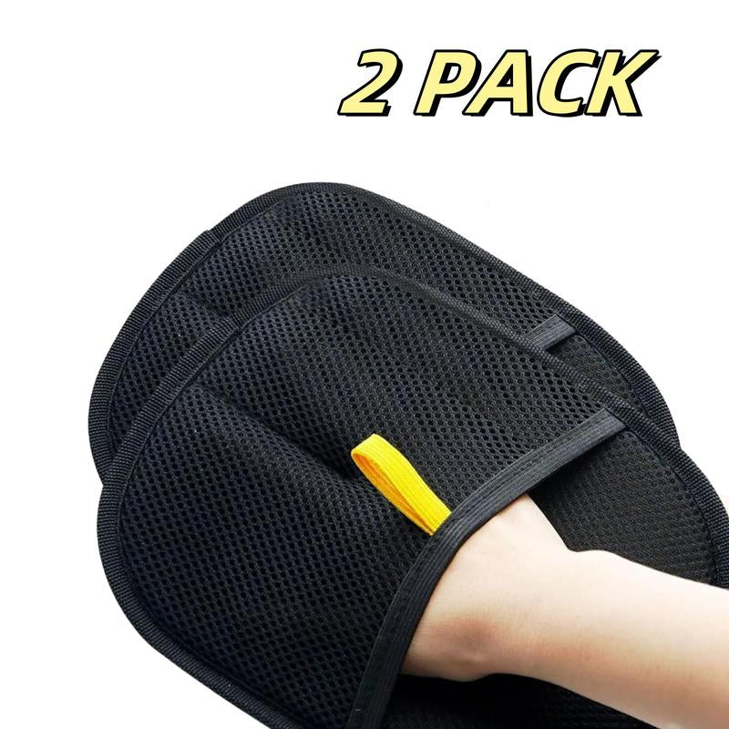 Pet Hair Removal Gloves, Electrostatic Removal Gloves for Pet Hair, Double-Sided Grooming Gloves for Dog & Cat, Reusable Pet Hair Remover Glove for Carpet, Couch, Clothing, Furniture 2025 New