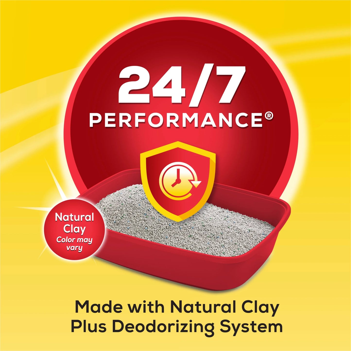 Purina 24/7 Clumping Cat Litter, Low Dust, Deodorizing, 35 Lb. Pail