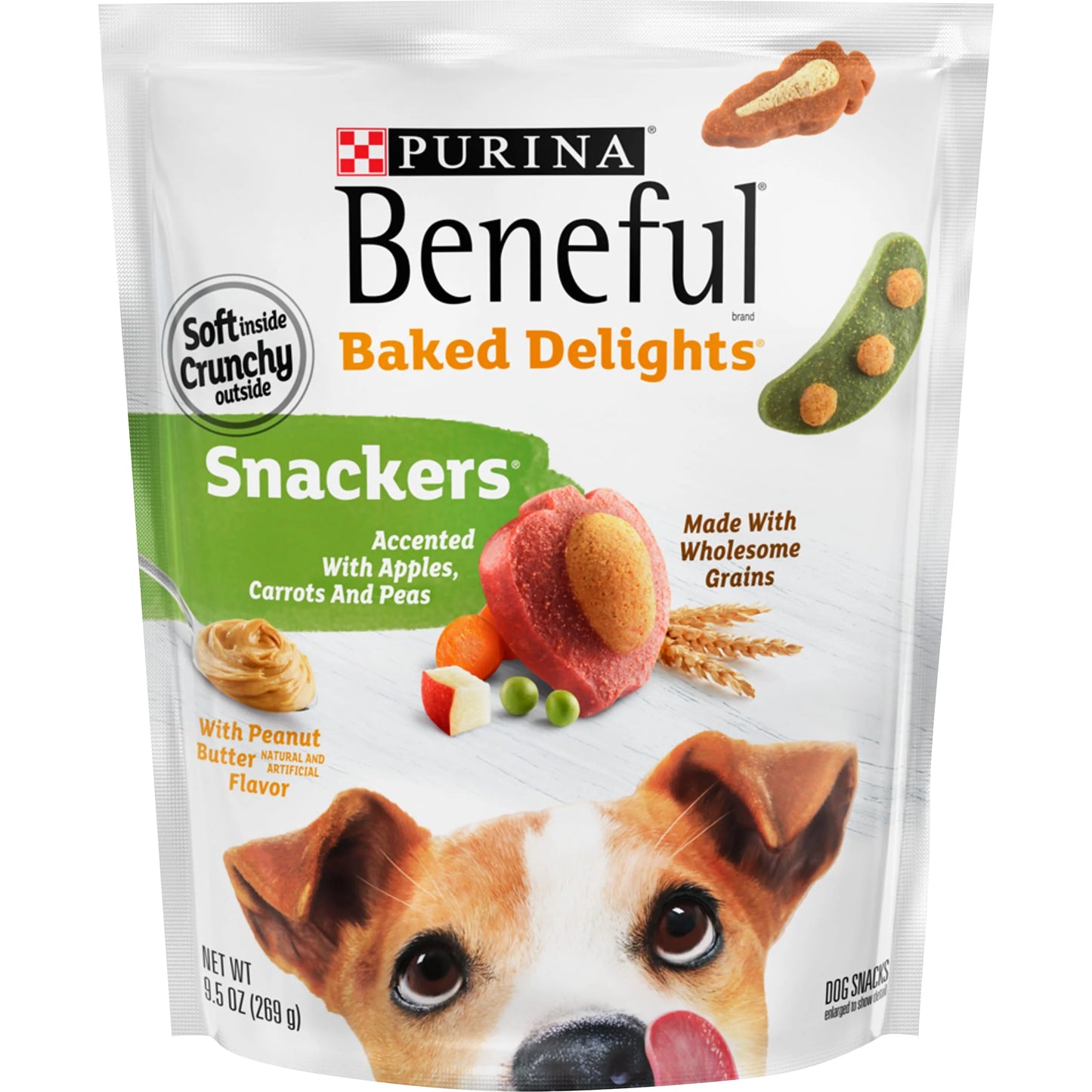 (2 Pack) Dog Training Treats for Dogs, Baked Delights Snackers