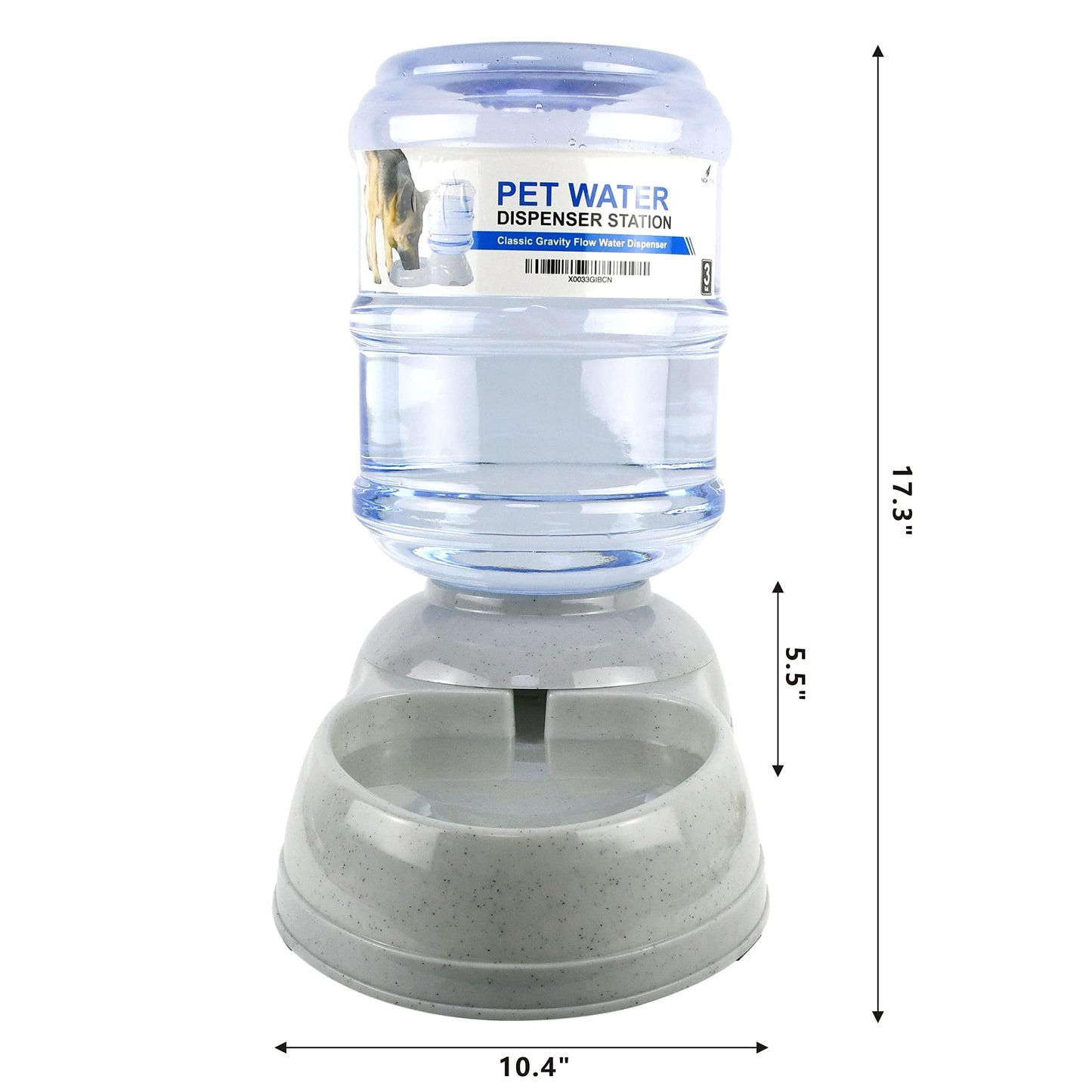 Automatic Pet Water Dispenser 1 and 3 Gallon Cat Water Dispenser and Cat Food
