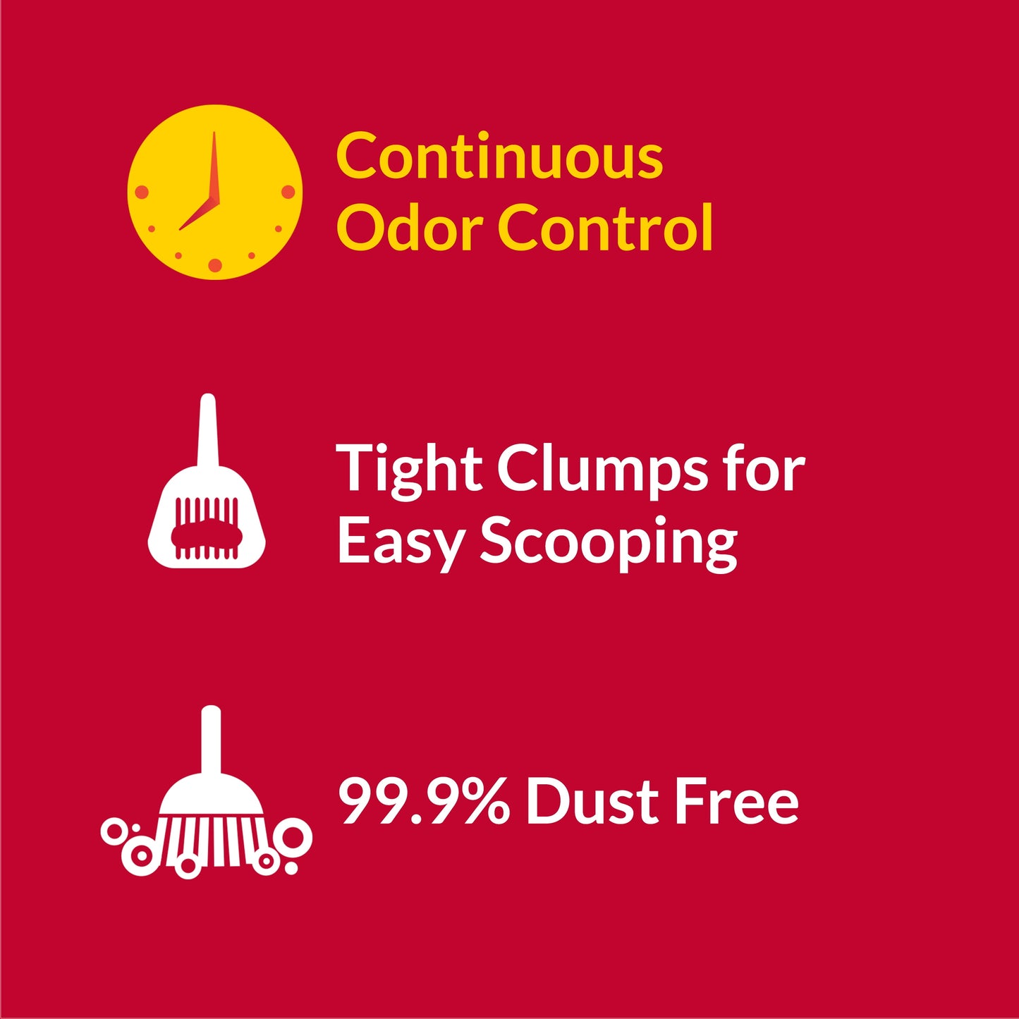 Purina Tidy Cats Clumping Cat Litter, Odor Control 24/7, 38 Lb. Box