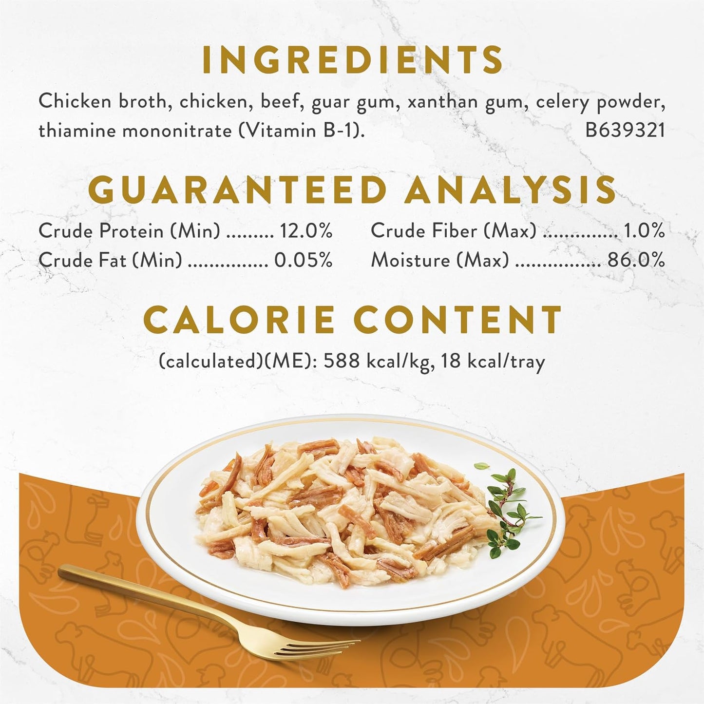 Purina Appetizers Lickable Grain Free Cat Food Topper White Meat Chicken and Shredded Beef Appetizer - (Pack of 10) 1.1 Oz. Trays