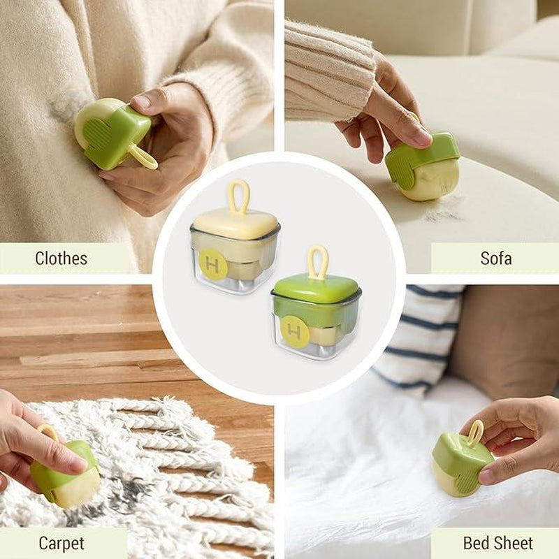 Buy 1 Get 1,Mini Lint Roller,Reusable Lint Remover,Washable Lint Roller,Portable Pet Hair Remover for Clothes,Travel Home