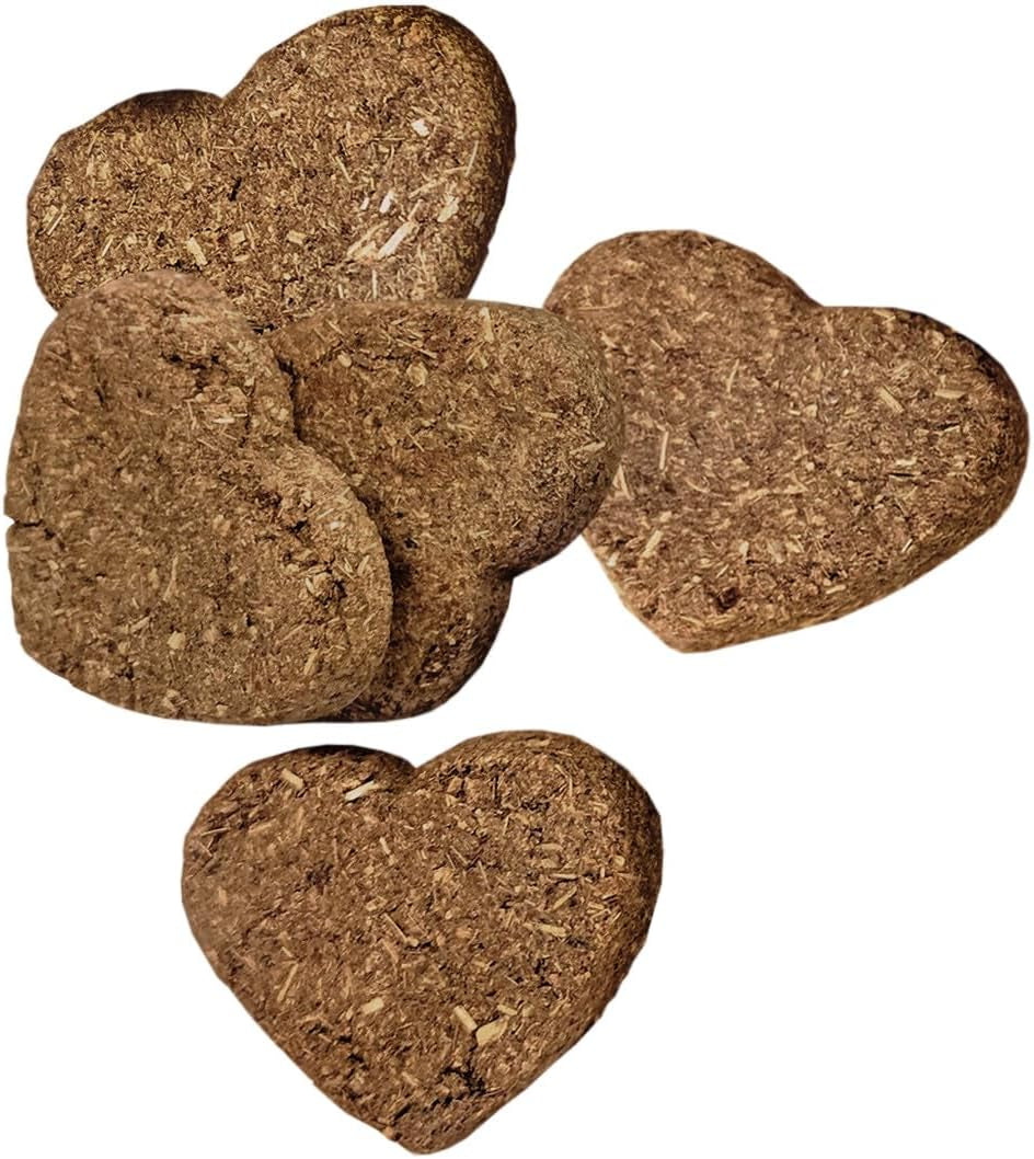 Animal Health Simple Rewards Barley Biscuit Treats, Barley Guinea Pig & Bunny Treats, Pet Snack for Rabbit, Carrot, Apple, Made with Guinea Pig Hay, Alfalfa for Rabbit, 2.65 Oz Bag