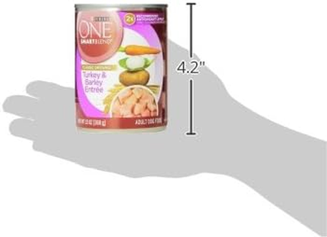 plus Classic Ground Vibrant Maturity Adult 7 plus Turkey and Barley Entree Senior Dog Food - (Pack of 12) 13 Oz. Cans