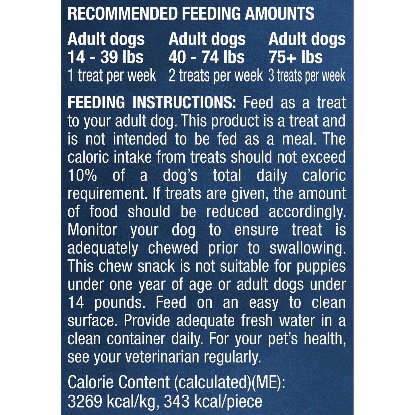 Purina Small & Medium Dog Treats with Natural Peanut Butter Chews, 7 Oz Pouch (2 Count)