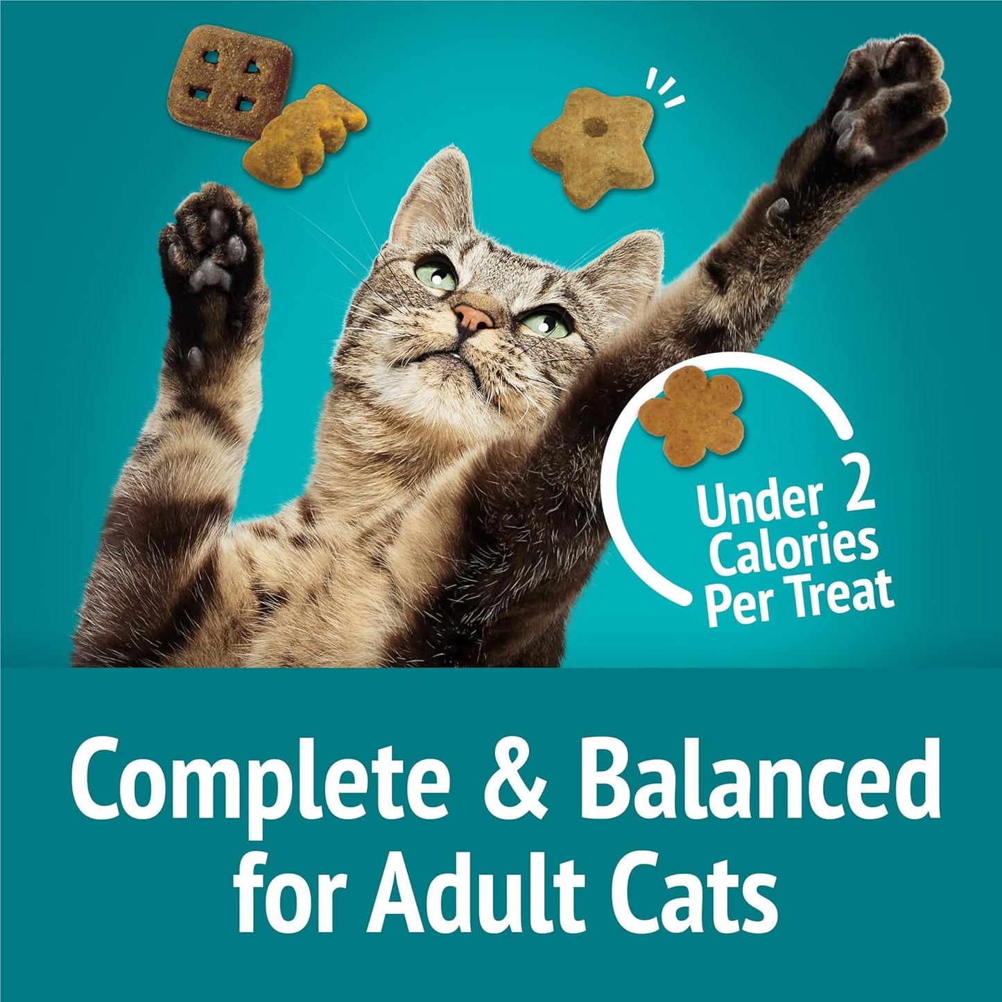 Purina Cat Treats, Party Mix Meow Luau Crunch - (Pack of 10) 2.1 Oz. Pouches