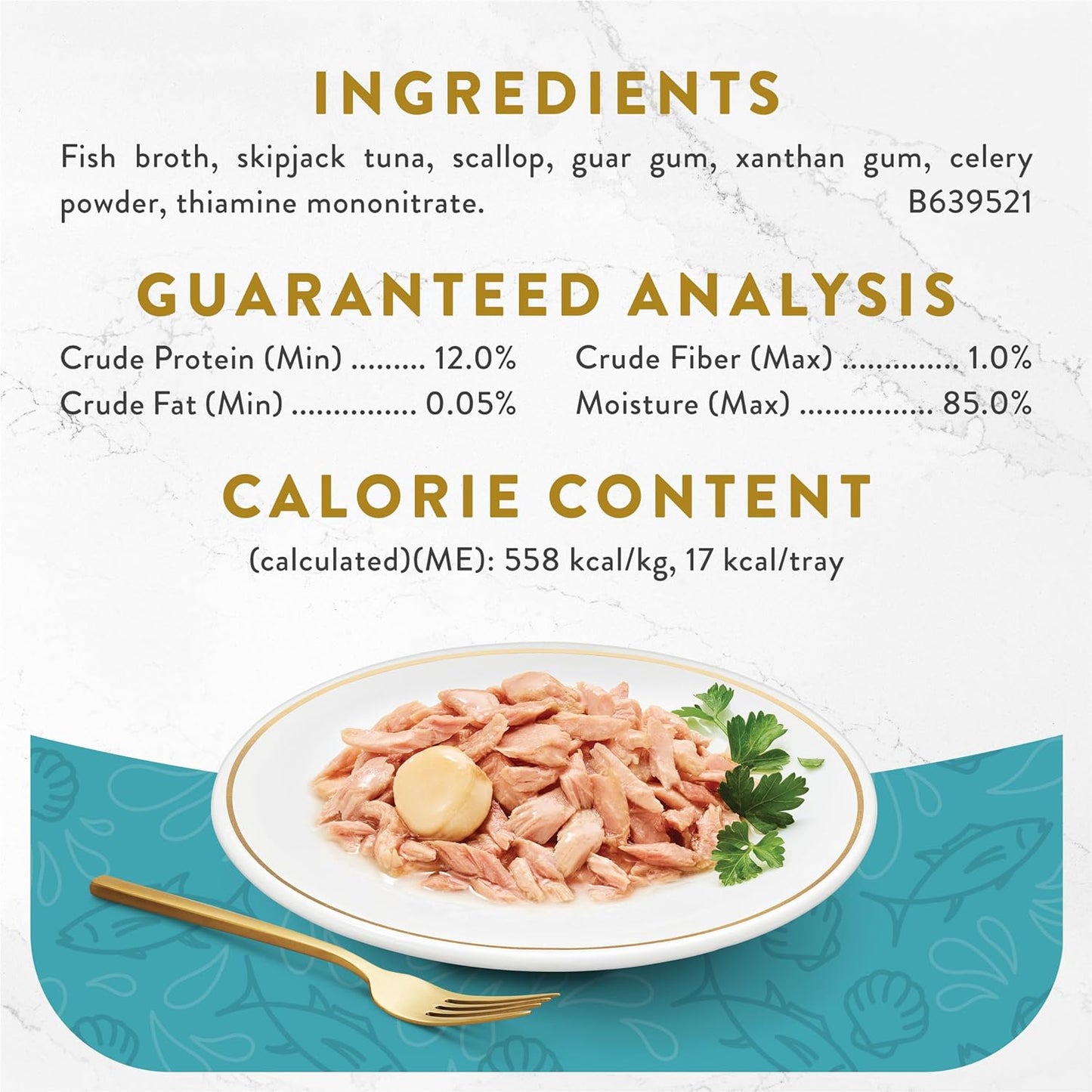 Purina Appetizers Lickable Grain Free Wet Cat Food Topper Light Meat Tuna Appetizer with Scallop - (Pack of 10) 1.1 Oz. Trays