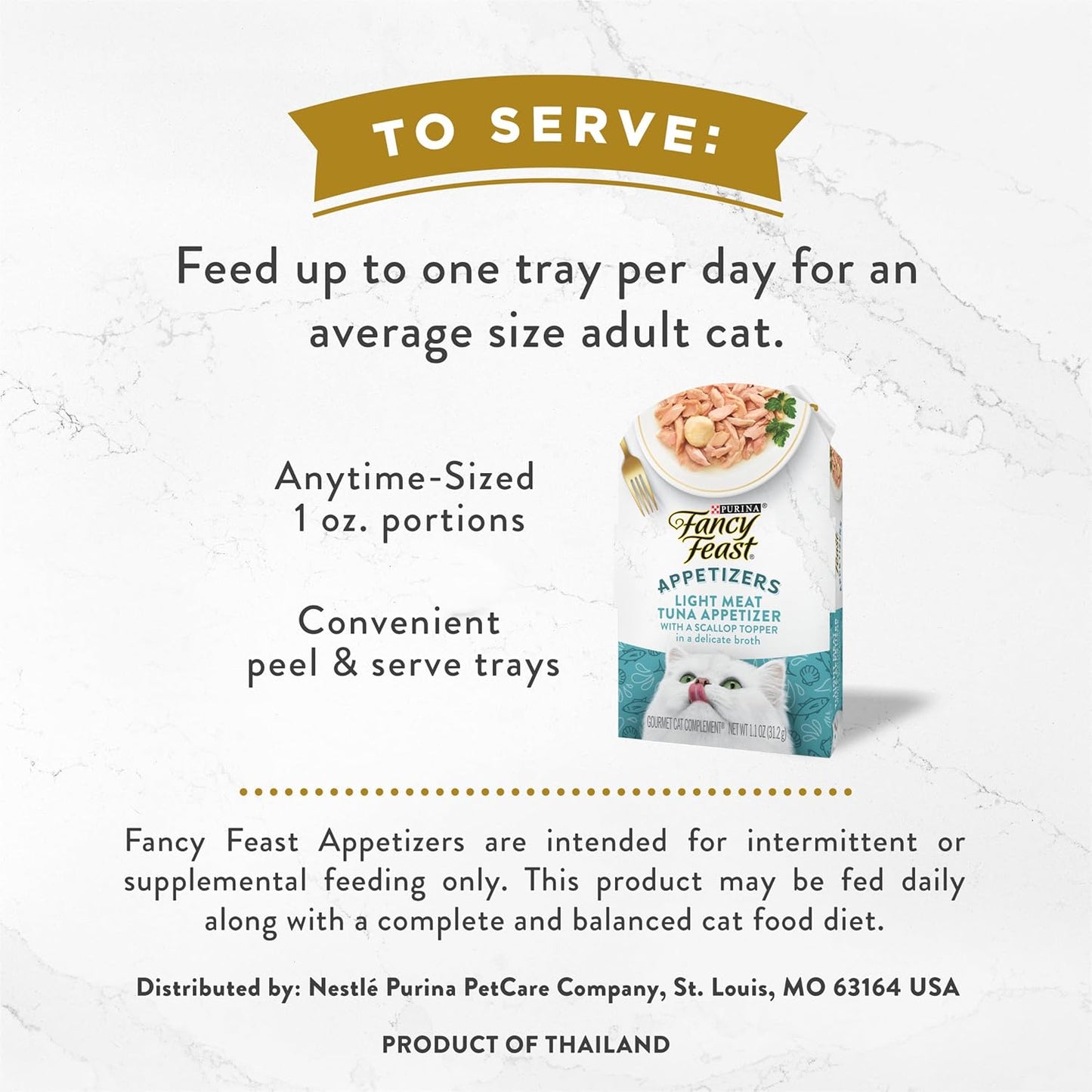 Purina Appetizers Lickable Grain Free Wet Cat Food Topper Light Meat Tuna Appetizer with Scallop - (Pack of 10) 1.1 Oz. Trays