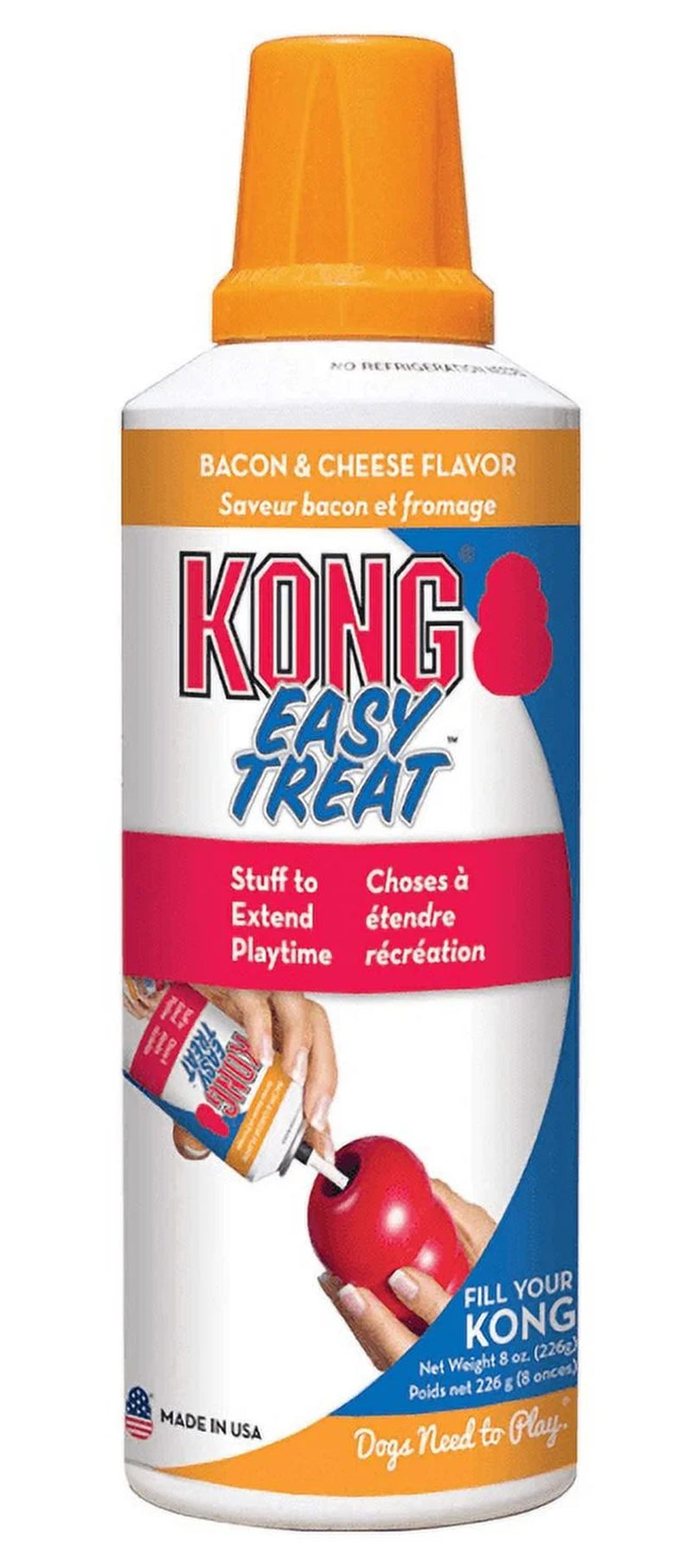 Stuff'N Easy Treat Bacon & Cheese Paste Dog Treat, 8 Oz
