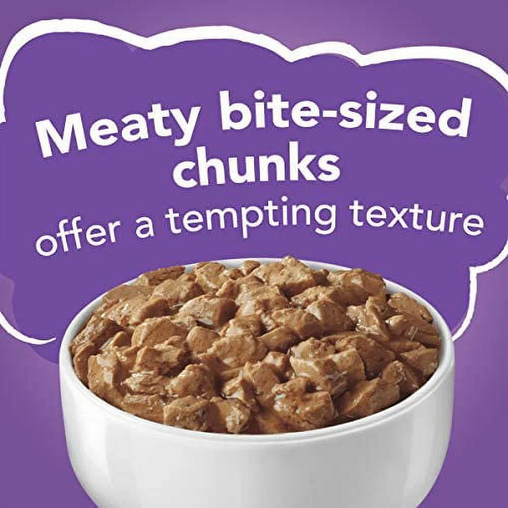 Friskies Gravy Wet Cat Food Variety Pack, Meaty Bits - (24) 5.5 Oz. Cans