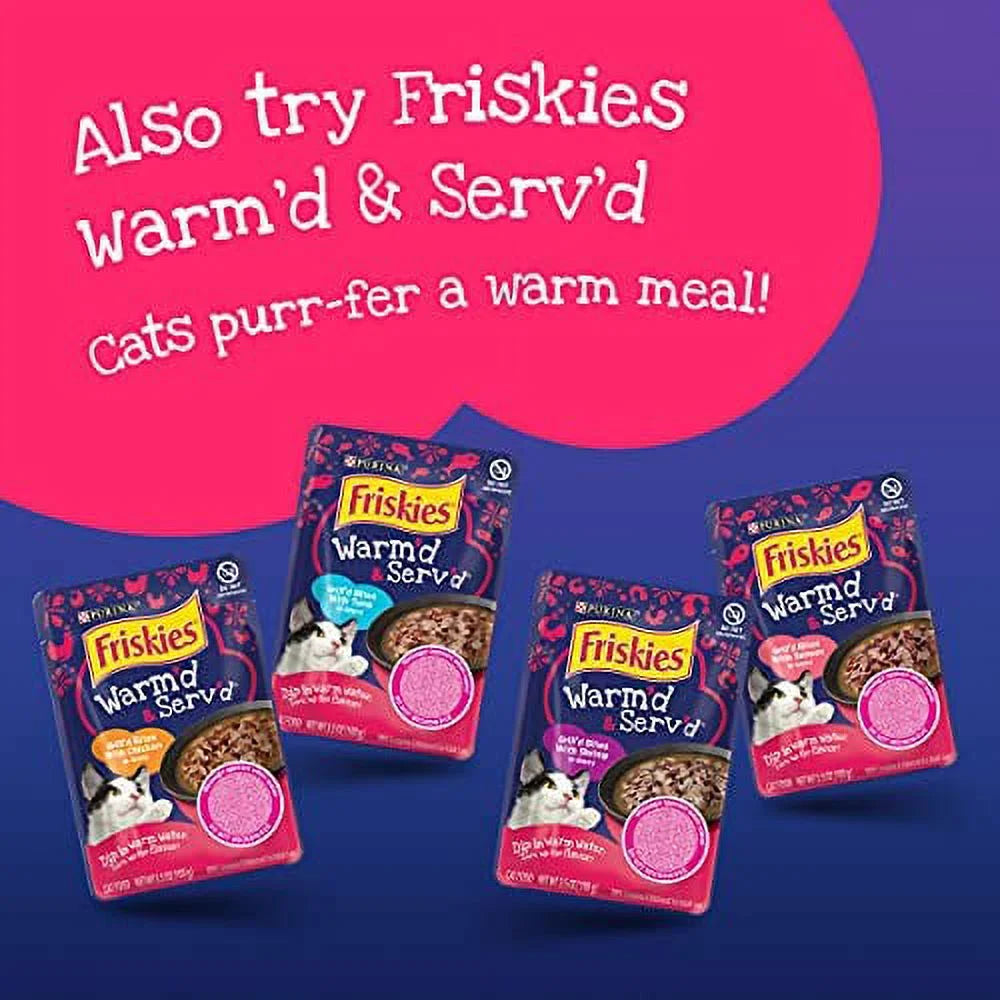 Friskies Gravy Wet Cat Food Variety Pack, Meaty Bits - (24) 5.5 Oz. Cans