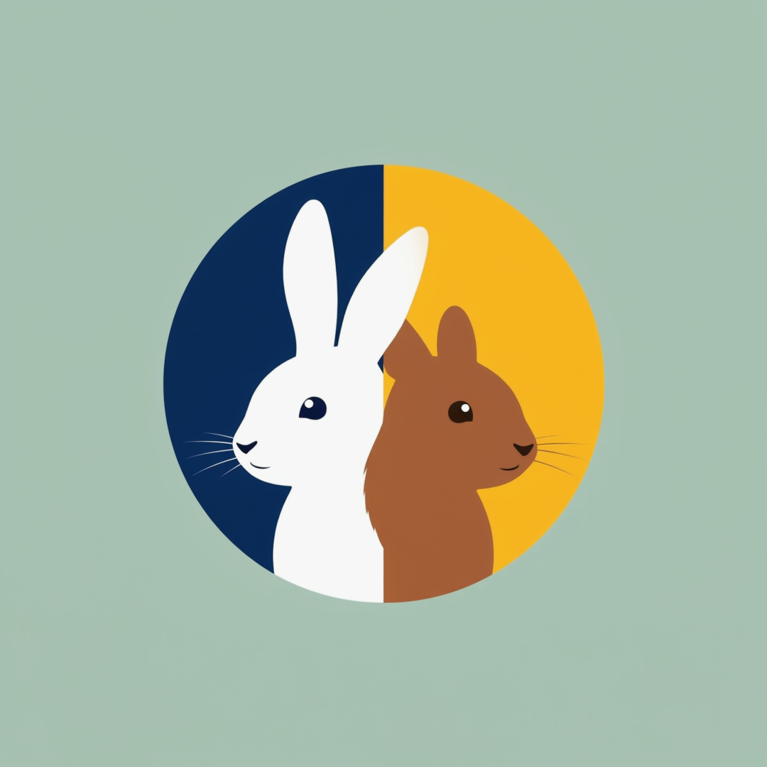 Bunny & Hamster 🐰🐹