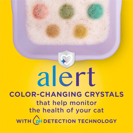 Purina  Tidy Care Alert Health Monitoring Cat Litter with Silica Crystals, 8 Lb Box