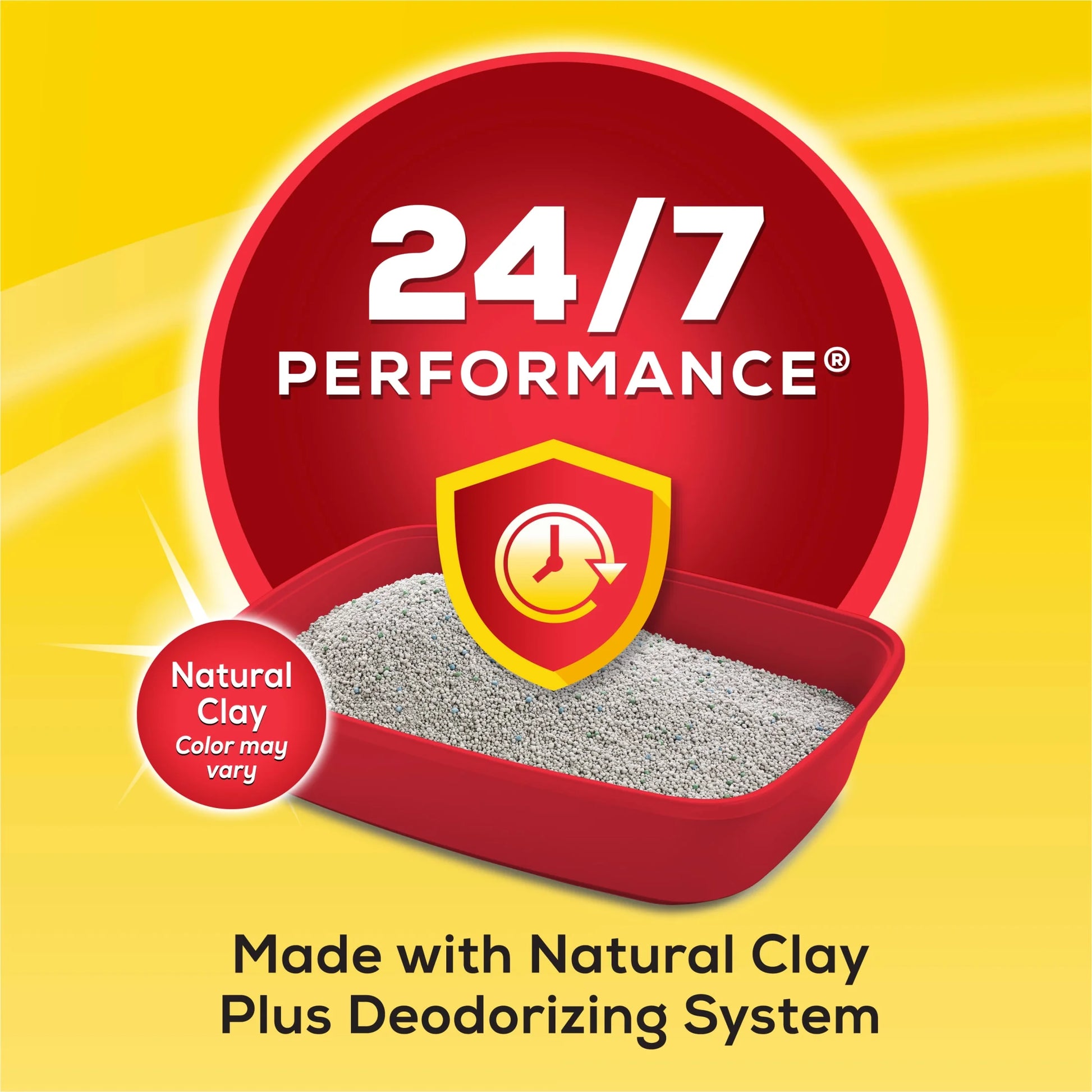 Purina  24/7 Clumping Cat Litter, Low Dust, Deodorizing, 35 Lb. Pail