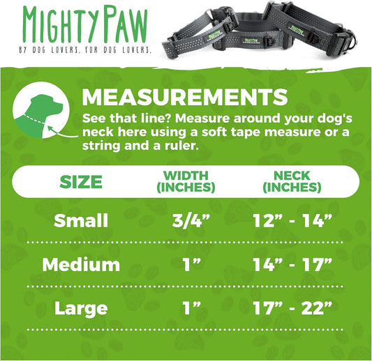 Martingale Nylon Training Collar. Our Trainer Approved Limited Slip Collar. Modified Cinch for Controlled Force for Optimal Training. Reflective Stitching to Keep Your Dog Safe