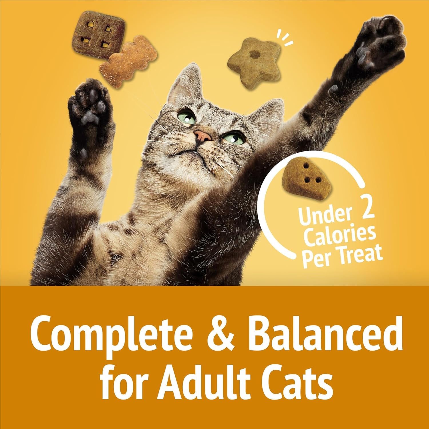 Purina  Cat Treats, Party Mix Cheezy Craze Crunch - (Pack of 10) 2.1 Oz. Pouches