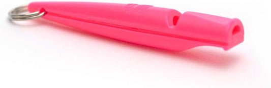Genuine 210.5 BPA Free Plastic Dog Training Whistle (Day Glow Pink)