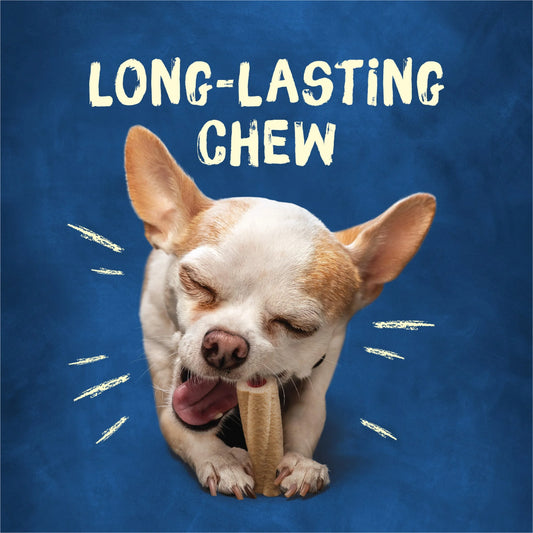 (4 Pack) Purina  up to 15 Lbs Dog Treats Original Pork, Long-Lasting Chews, 17 Oz Pouch (30 Count)