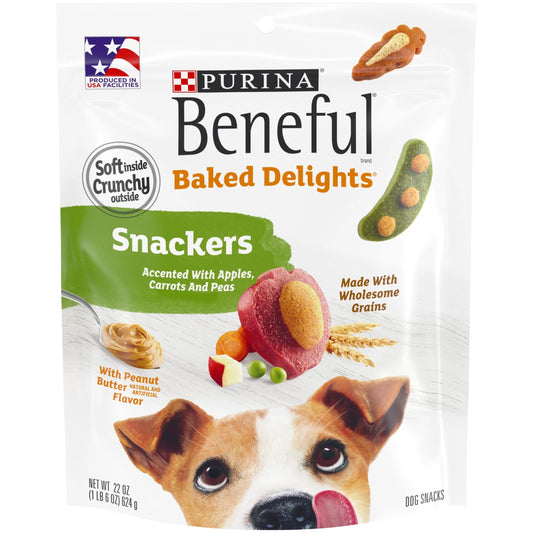 Purina  Dog Training Treats for Dogs, Baked Delights Snackers