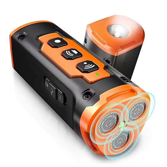 Pet Dog Repeller Ultrasonic Dog Training Device Rechargeable anti Dog Bark Stop Barking Deterrent Device with LED Flashlight