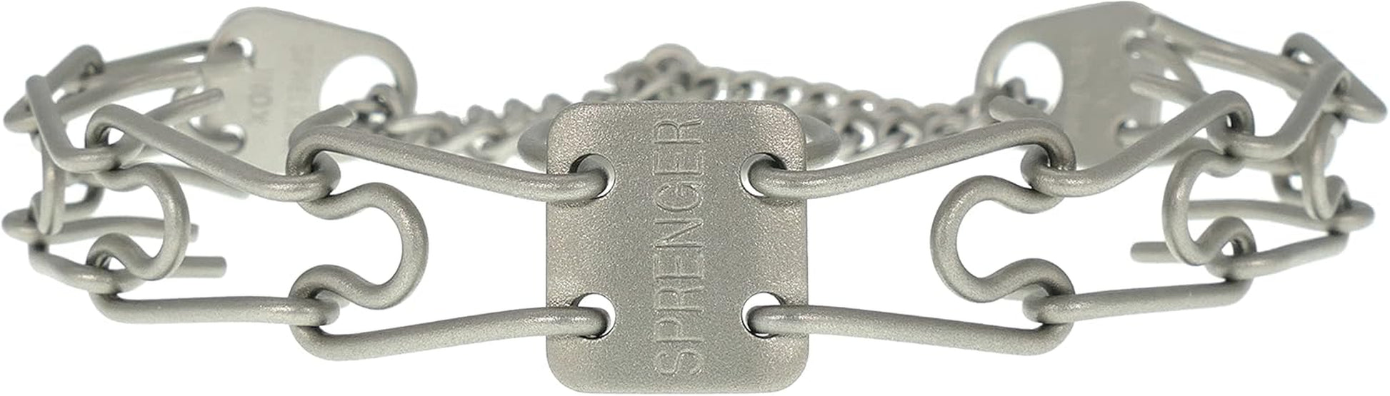 Matte Stainless Steel Scratch Resistant Dog Collar with Swivel D-Ring Training Collar for Small Dogs Made in Germany (16In X 2.25Mm (Neck Size up to 13 In) | Matte)