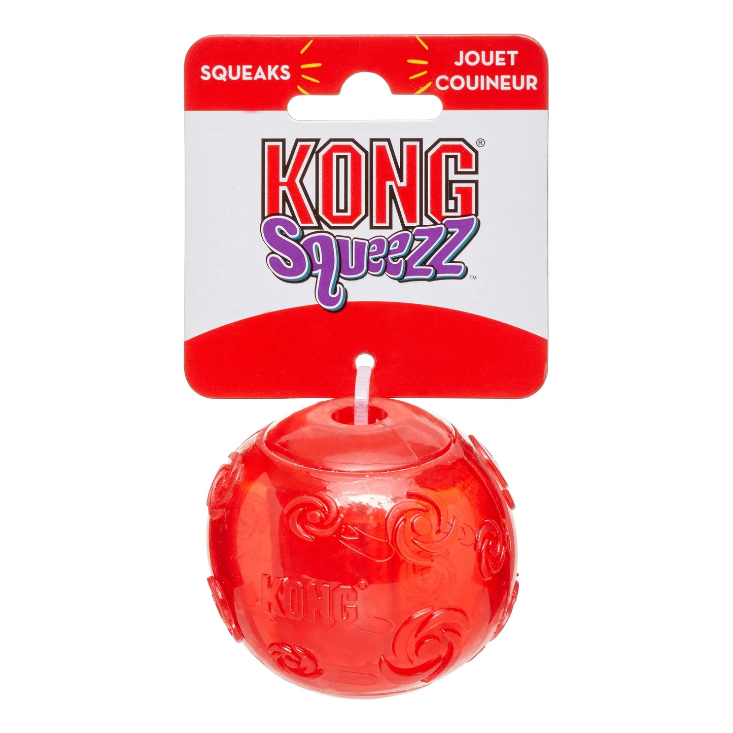 Squeezz Ball Dog Toy, Medium, Assorted Colors
