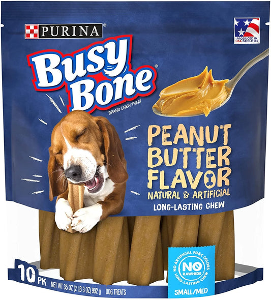 Busy Bone Dog Chew Peanut Butter