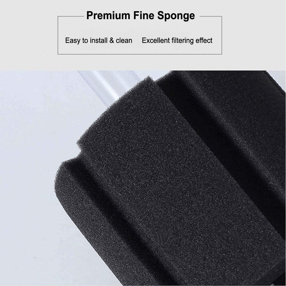 Lefunpets Sponge Filter Breeding Fry Betta Shrimp Nano Fish Tank for Aquarium Fish Tank 5 Gal-10 Gal