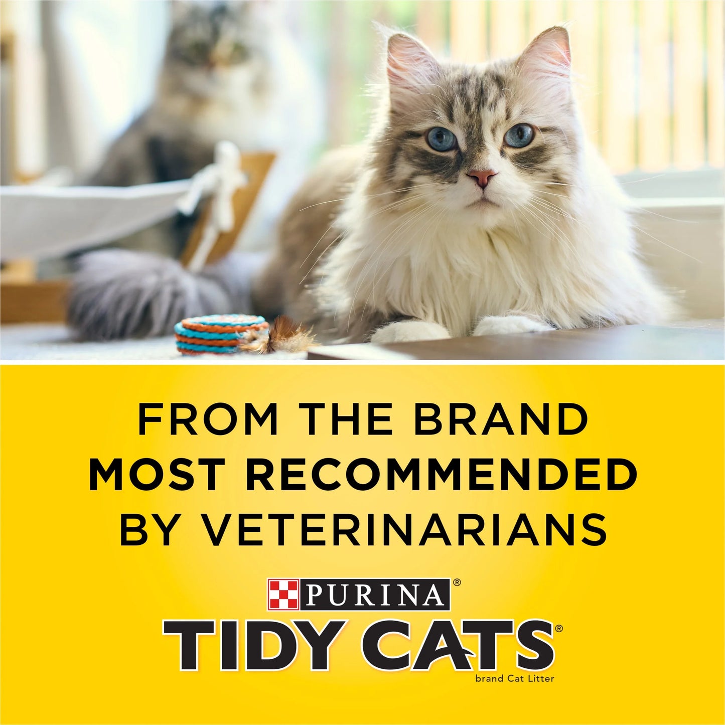 Purina  Tidy Care Alert Health Monitoring Cat Litter with Silica Crystals, 8 Lb Box