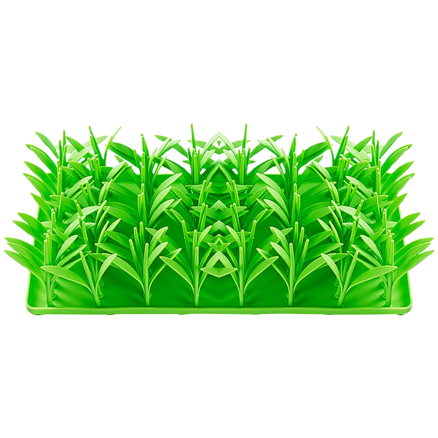 Meadow Design Pet Slow Feeding Mat Creative Grass Design Licking Mat Cat and Dog Eating Non-Slip Slow Feeding Mat
