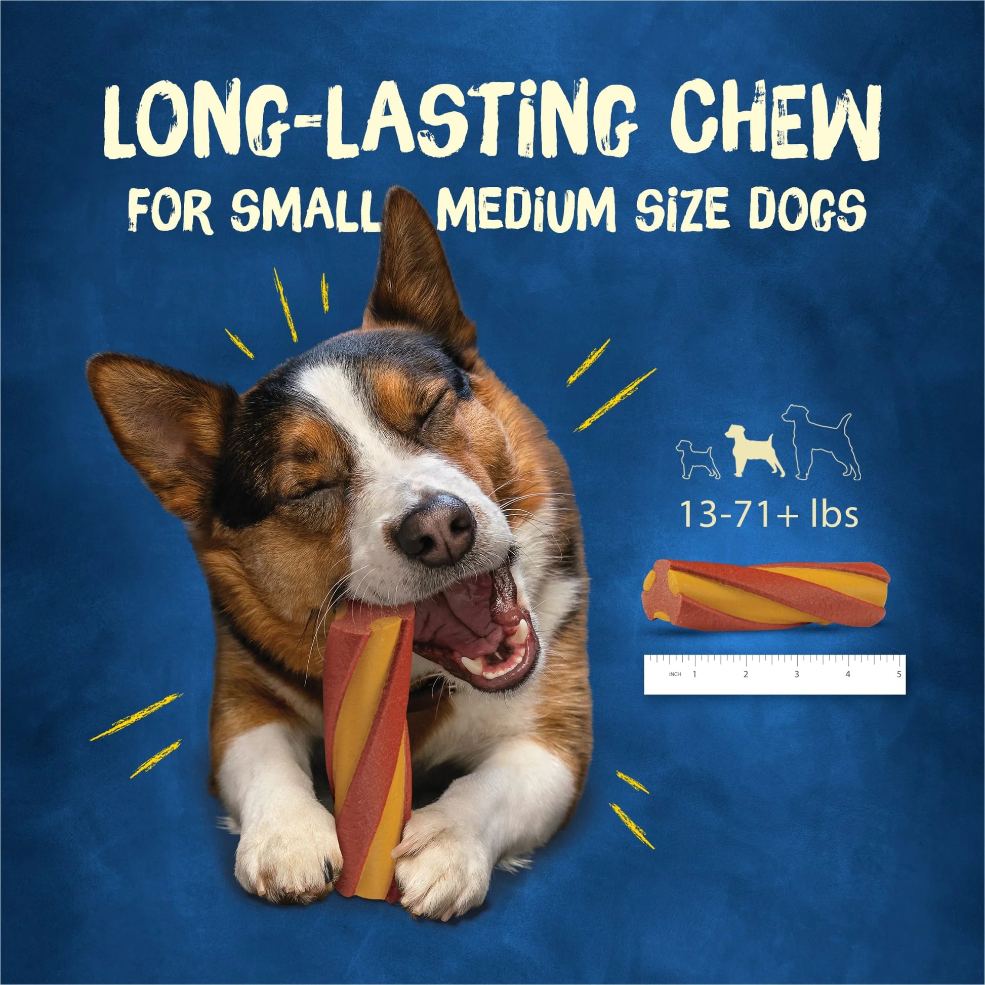 Purina  with Beggin' Twist'D Small & Medium Dog Treats with Cheddar, 36 Oz Pouch (10 Count)