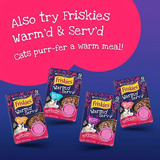 Friskies Gravy Wet Cat Food Variety Pack, Meaty Bits - (24) 5.5 Oz. Cans