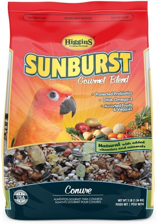 Sunburst Gourmet Food Mix for Conures